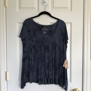 Brand new. Flowy. Tie dye top.